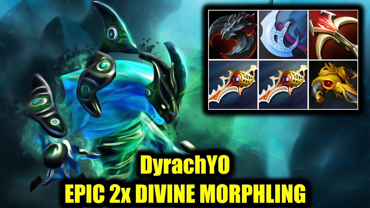 🔥EPIC 2x DIVINES MORPHLING - DyrachYO - 26 Kills - Dota 2 Pro Game Highlights