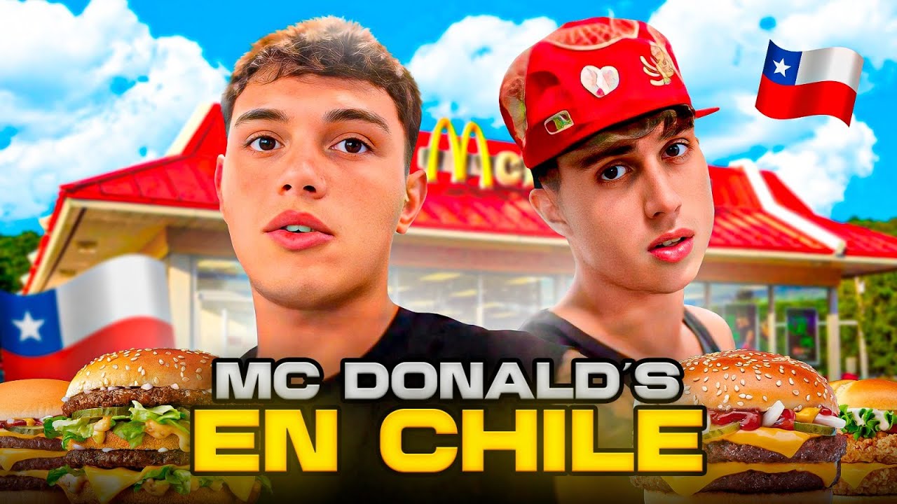 PROBANDO MCDONALD'S en CHILE Ft @Pablononis7