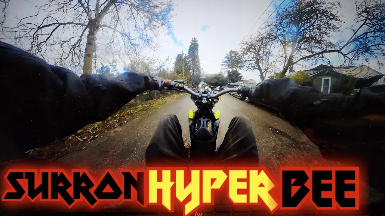 WHEELIE PRACTICE SURRON HYPER BEE
