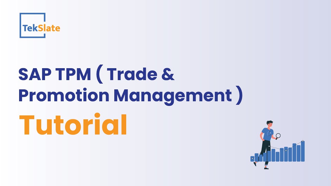 SAP TPM Tutorial | SAP Trade and Promotion Management | SAP TPM Demo | TekSlate