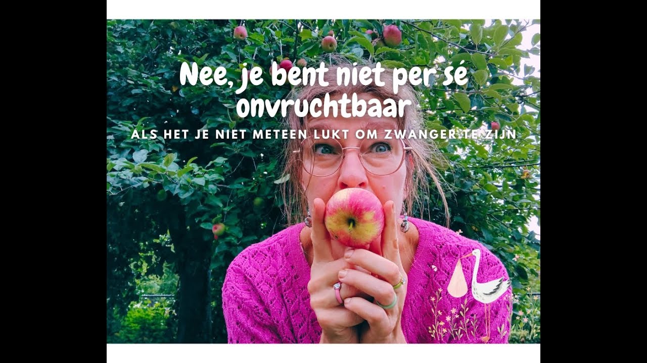 Nee, je bent niet per s&eacute; onvruchtbaar...