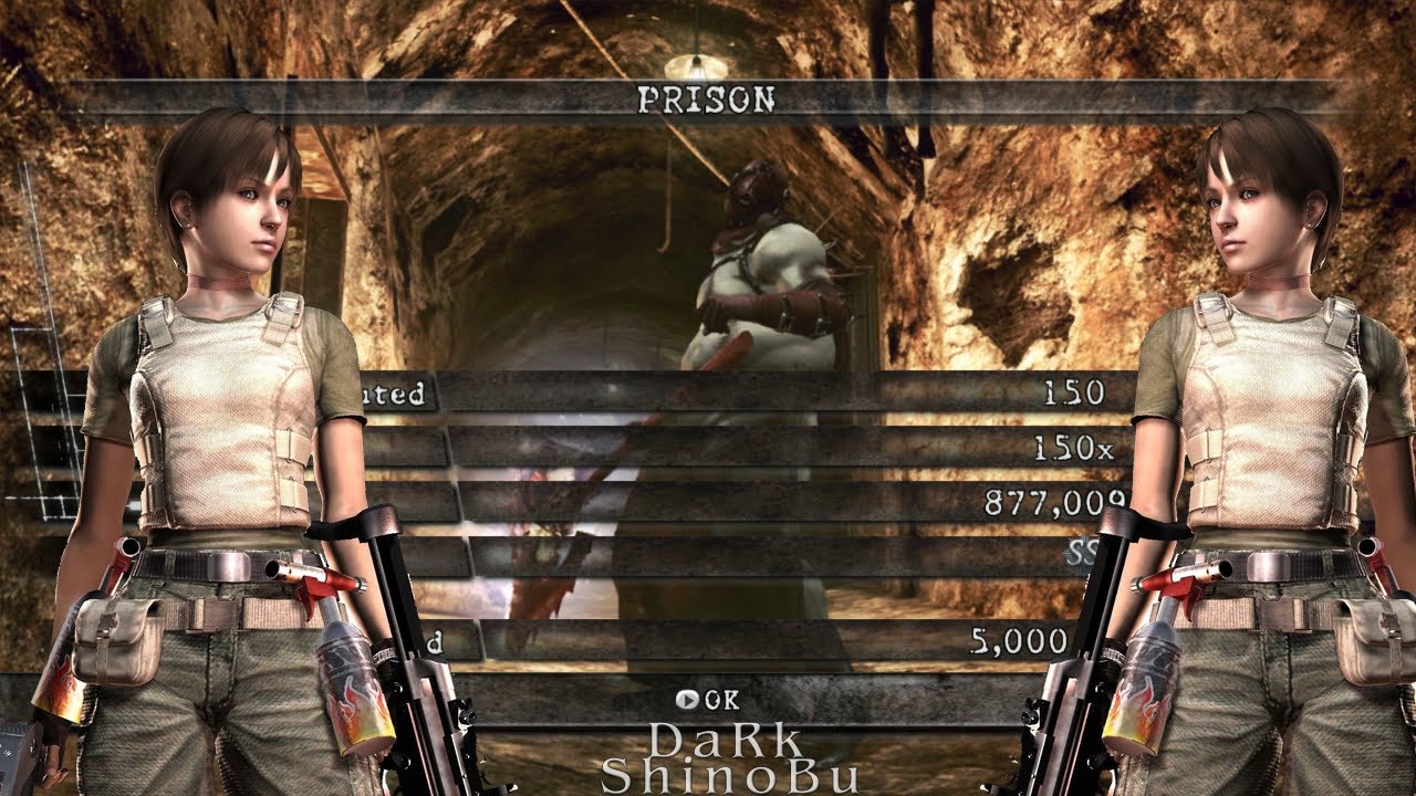 Prison Duo 877k 150 Combo - Rebecca Chambers X2 - Resident Evil 5 Mercenaries Reunion