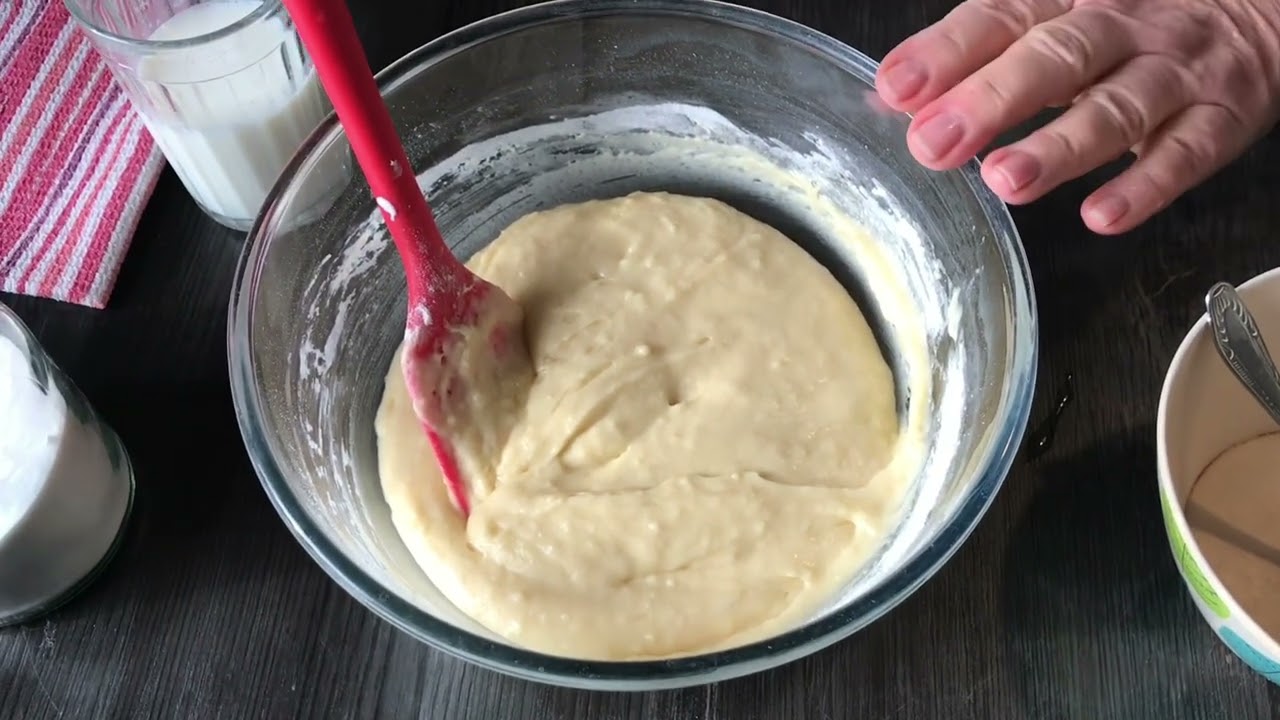 Нежный пирог с грушей.