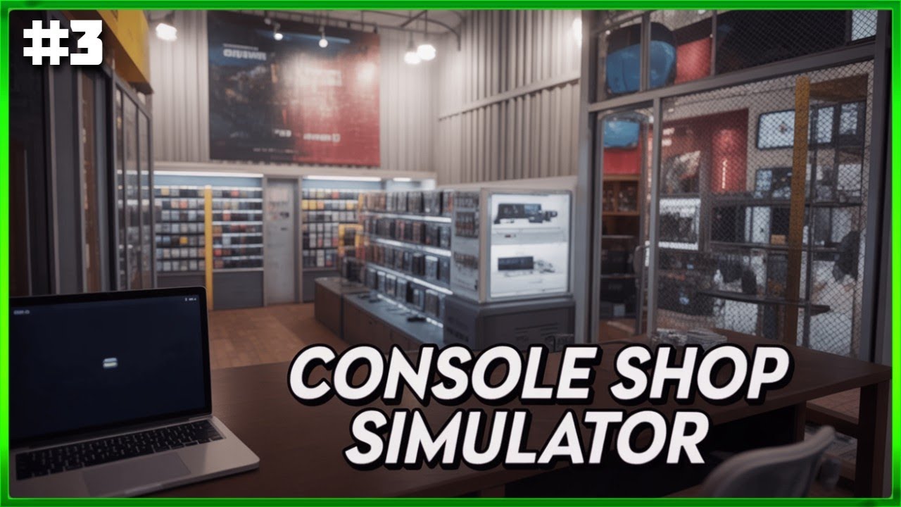 Can I Build the Best Console Shop Ever - Console Shop Simulator #3