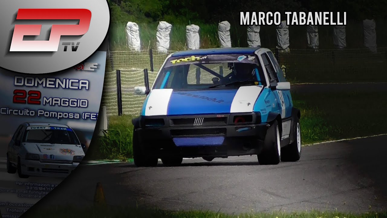 Marco Tabanelli | Fiat Uno Turbo | Circuito Pomposa | 1° Memorial Attilio Dal Ben