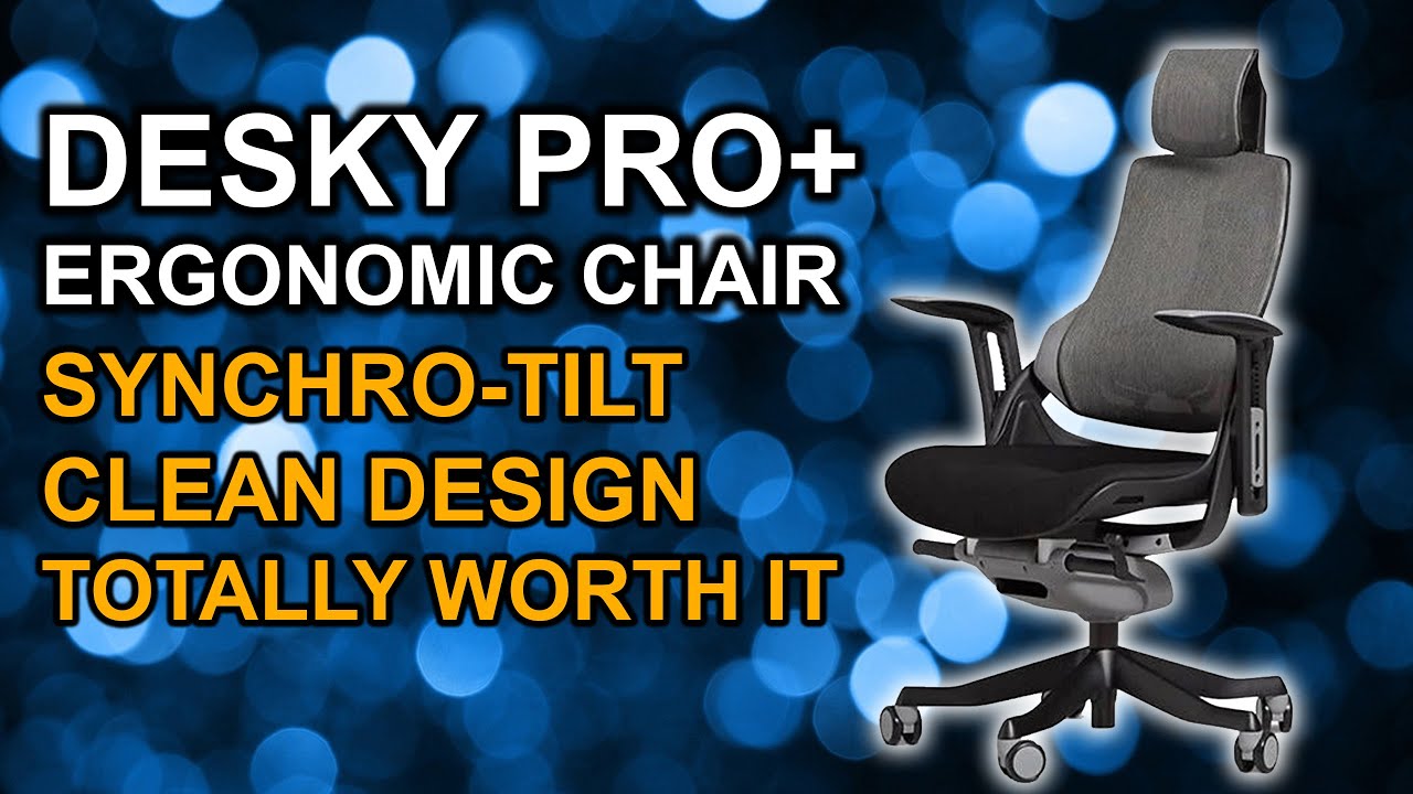 Обзор эргономичного кресла Desky Pro+ — ЛУЧШЕЕ кресло на рынке!