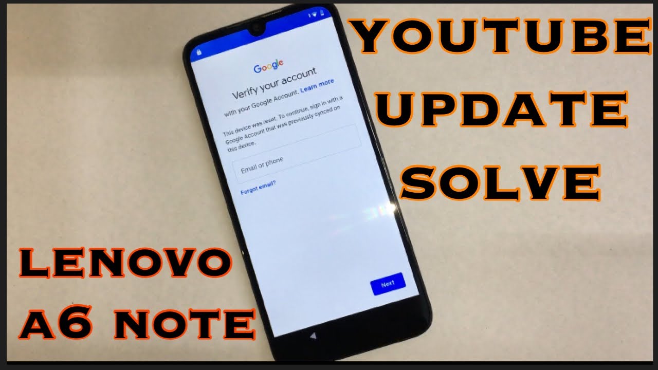 Lenovo A6 Note Frp Bypass Youtube Update || L19041 Google account unlock without pc || mr. awwal 007