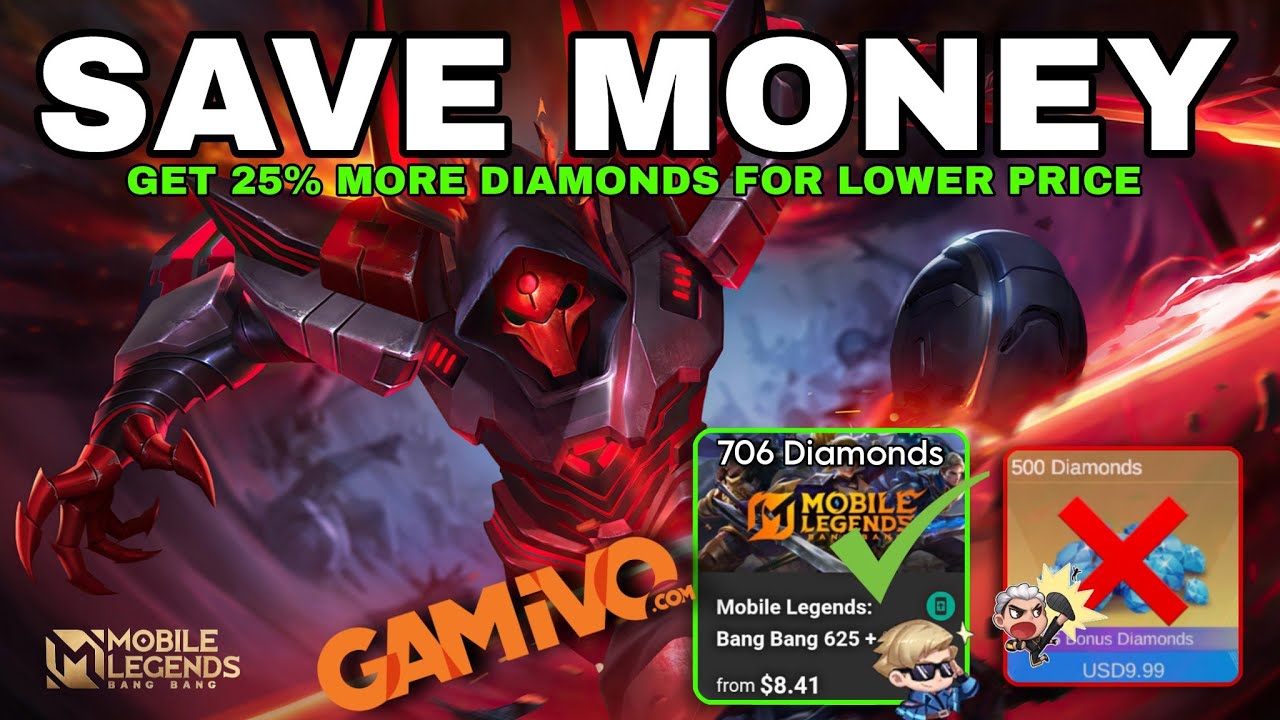 HOW TO SAVE MONEY WHEN BUYING DIAMONDS IN MOBILE LEGENDS!