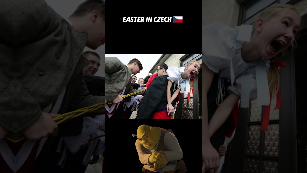 Easter in Czech🤍❤️💙#easter #czech #sigma