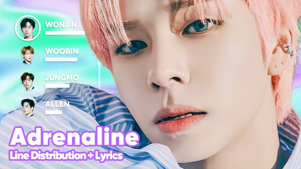 CRAVITY - Adrenaline (Line Distribution + Lyrics Karaoke) PATREON REQUESTED