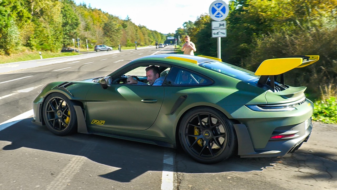 Porsche 992 GT3 RS SOUND COMPILATION Around The Nürburgring!