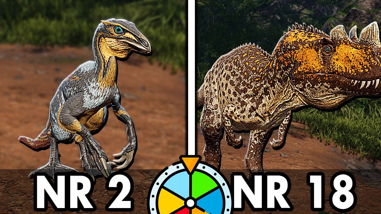 LOSOWY DINOZAUR CHALLENGE w THE ISLE EVRIMA