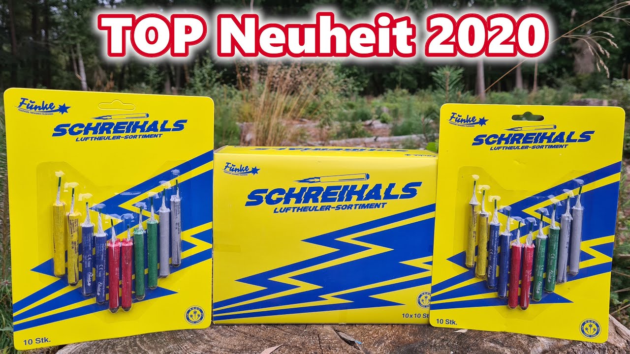 Funke SCHREIHALS Luftheuler F1 Neuheit 2020 [𝟰𝗞] | JJFireworks