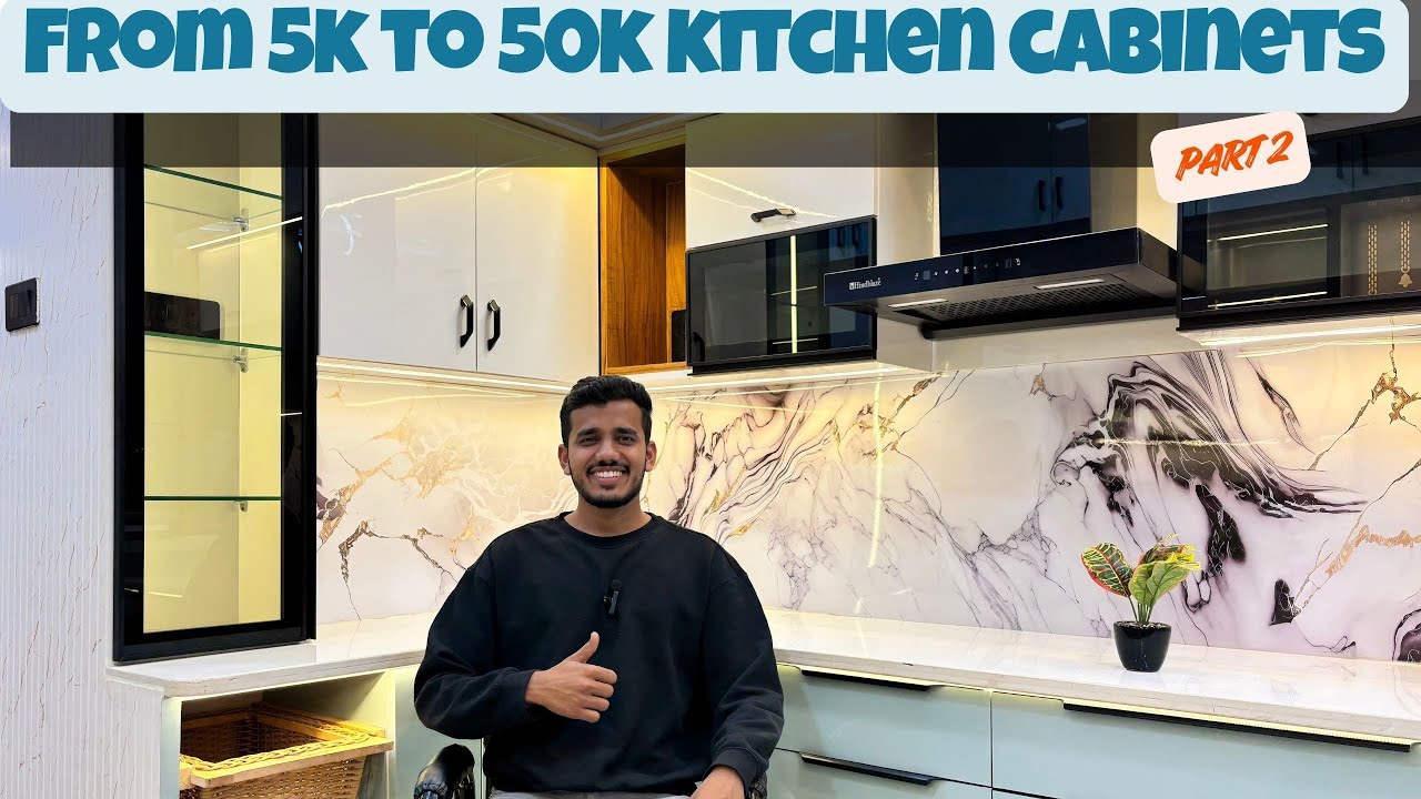 Modular kitchen Cabinetry ideas | Upper head cabinets | Part 2