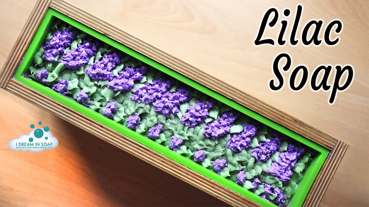 Cold process soap making and cutting, ombre soap, soap flower piping, mini drop swirl.