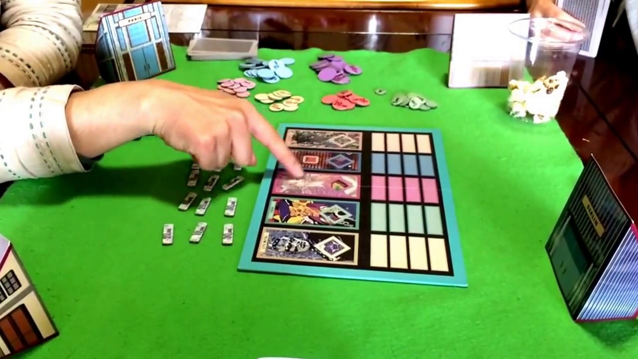 モダンアート をやってみた。 ボードゲーム実況