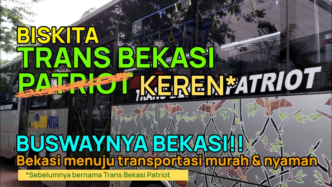 BISKITA Trans Bekasi Patriot: Angkutan Umum Murah Buat Warga Bekasi!
