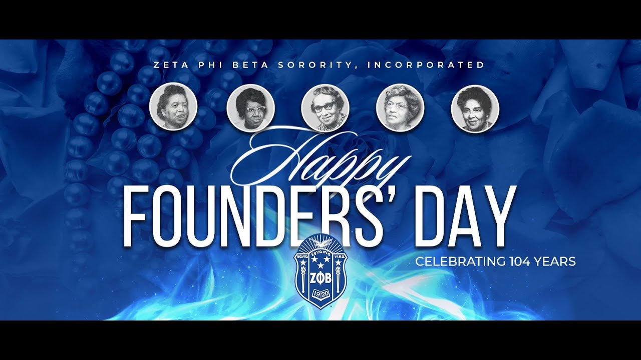 Finer Pearls Reimagined: Celebrating 104th Founders' Day of Zeta Phi Beta Sorority, Inc.