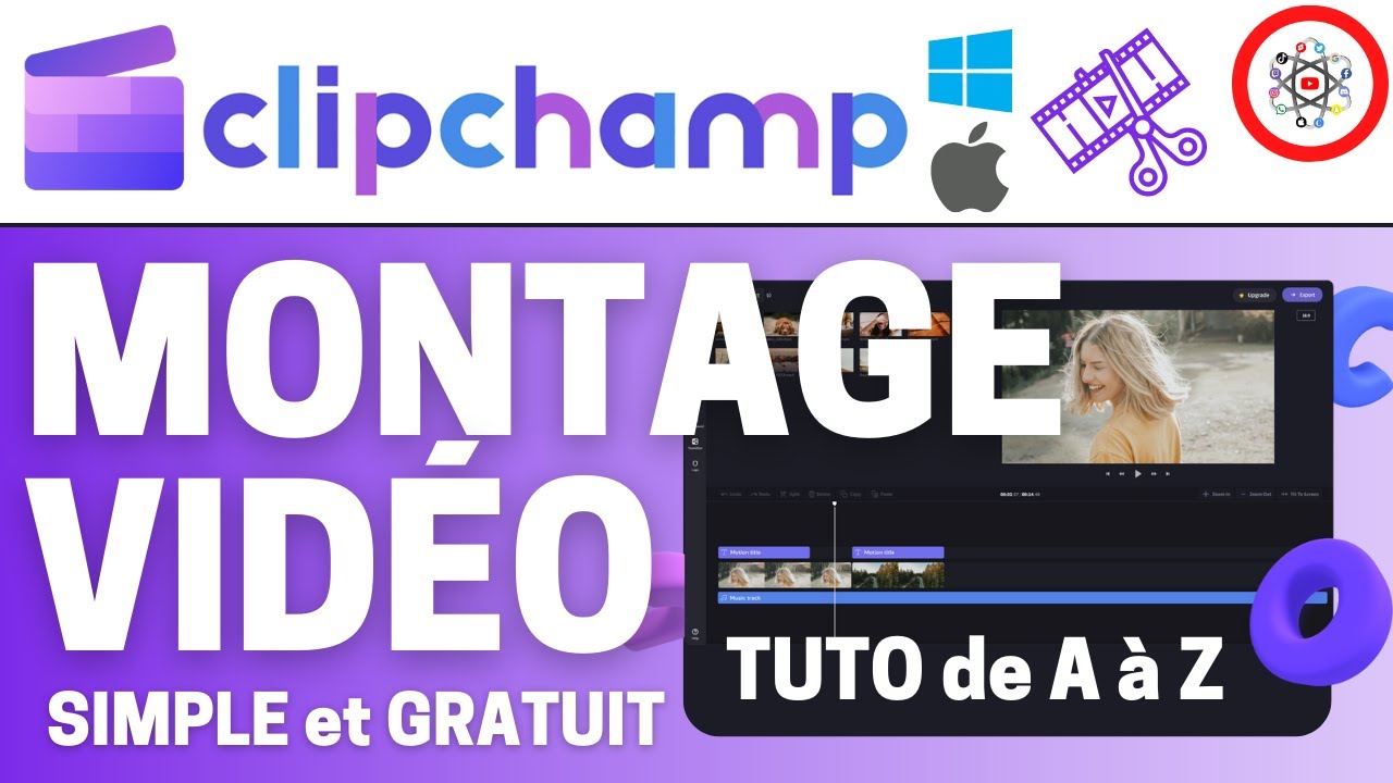 ClipChamp:  Monter Une Vidéo de A à Z (Tuto DÉBUTANT)