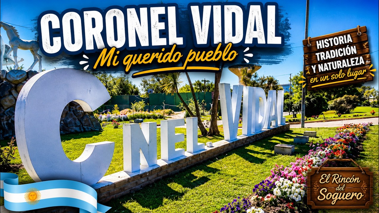 Paseo por mi pueblo Coronel Vidal 