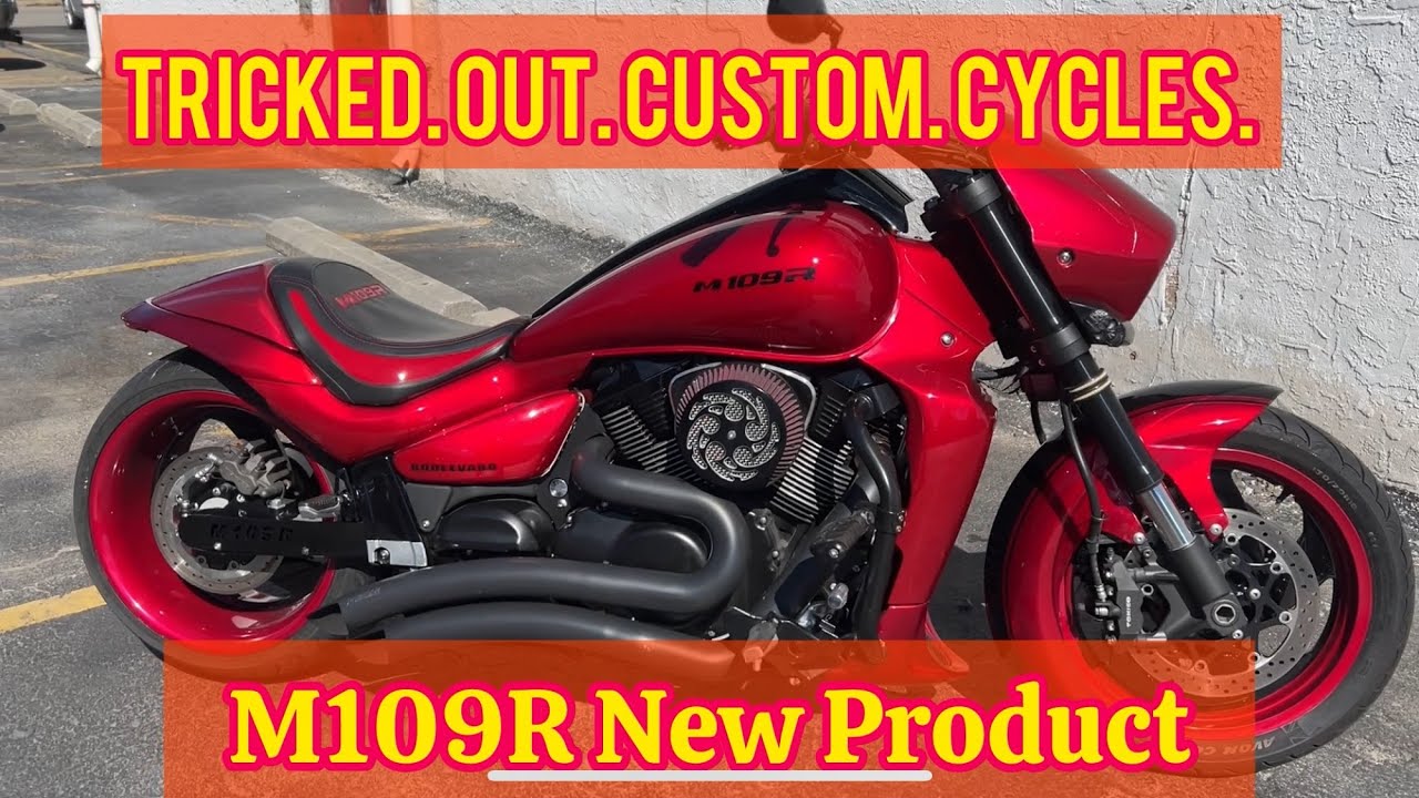 Custom Suzuki M109R Boulevard Gets Tricked Out @TrickedOutCustomCycles