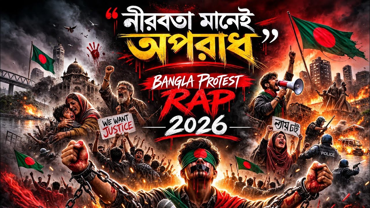 নীরবতা মানেই অপরাধ | Bangla Protest Rap 2026 | Rap Song BD
