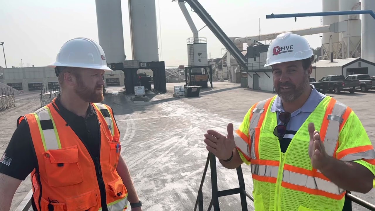 Asphalt Loading Procedures at K-Five Construction