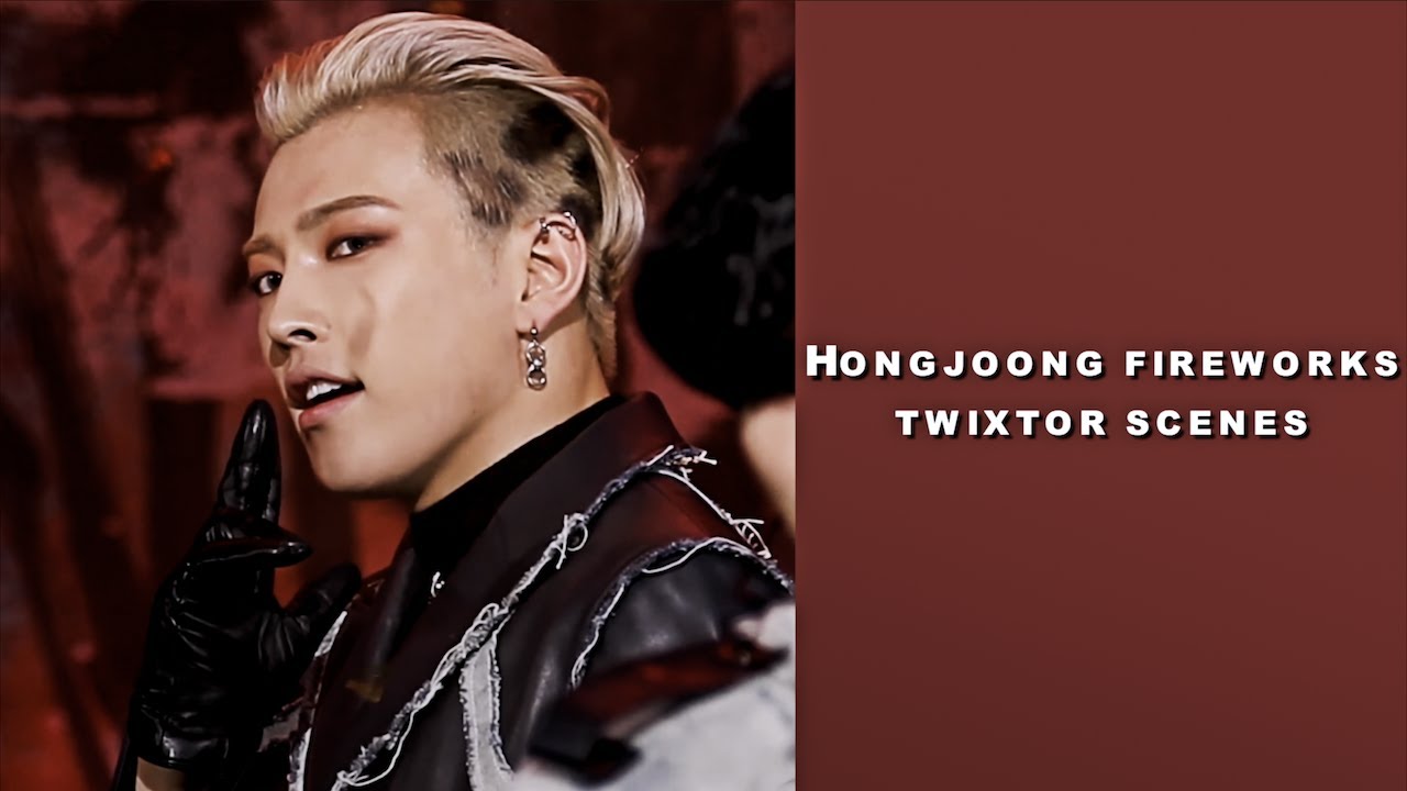 Kim Hongjoong Fireworks/I'm The One twixtor scenes [4K]