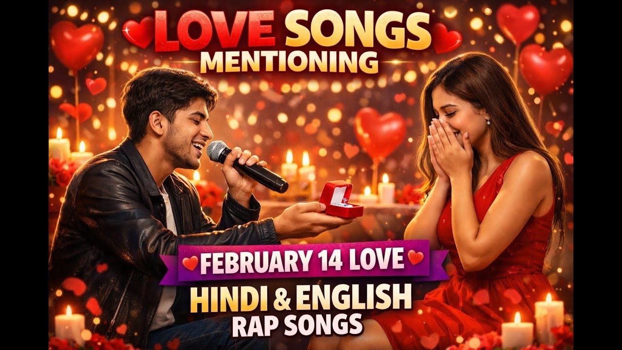 February 14 Love ❤️ | Hindi & English Rap Love Songs | Valentine Special