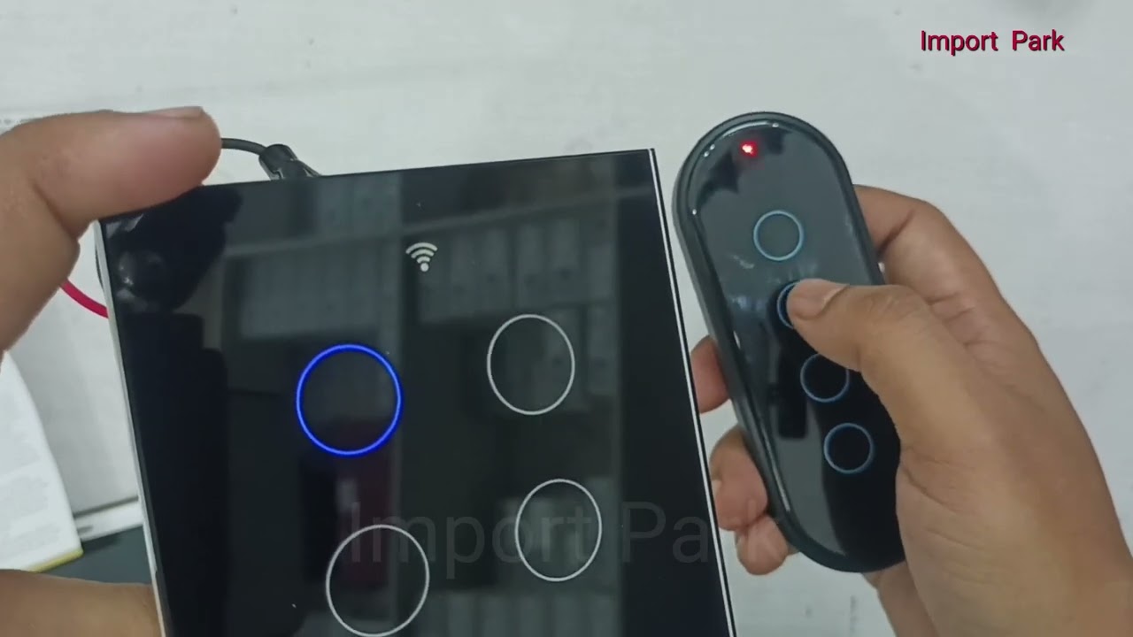 Smart Wi-Fi Premium RF switch apps setup and RF remote connection