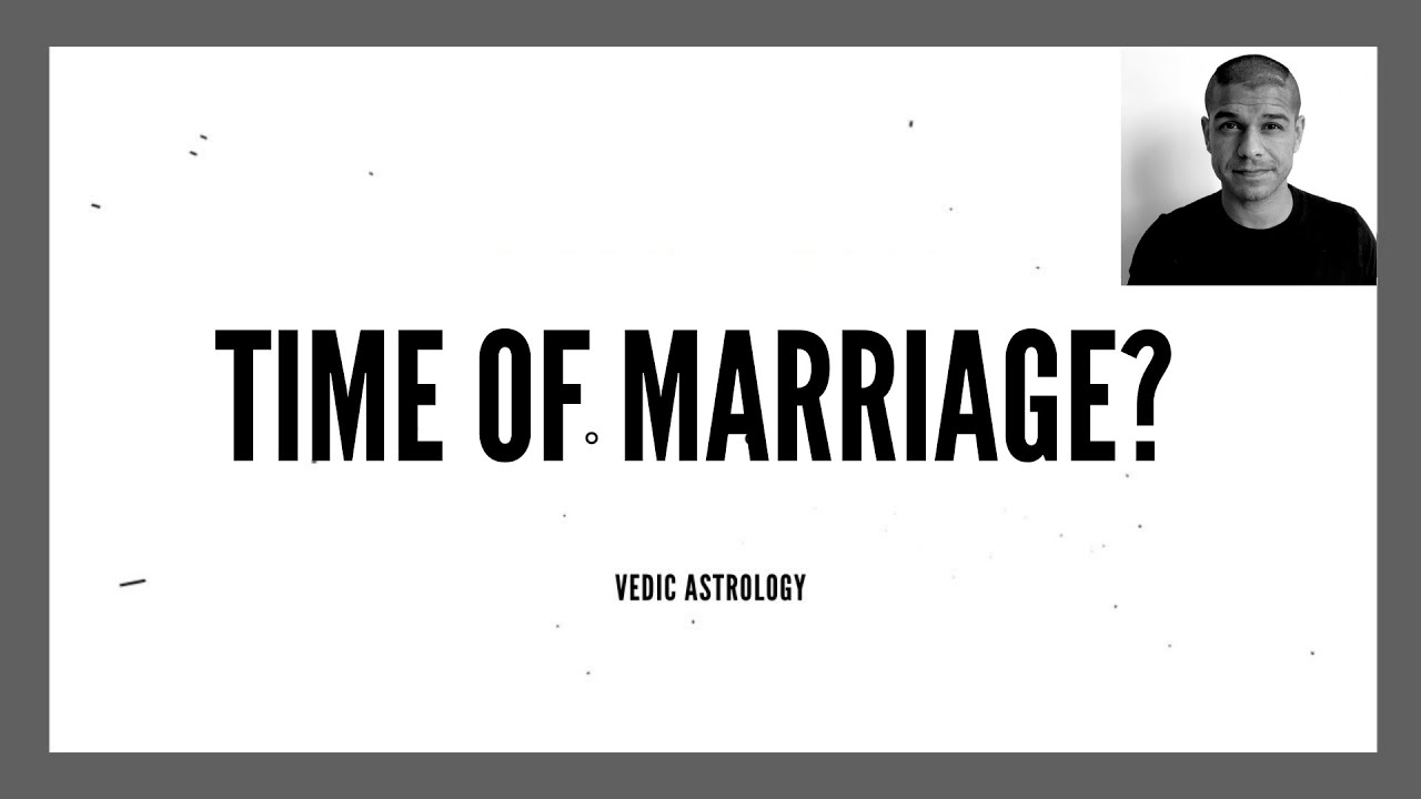 How to PREDICT your time of marriage – the methodology!