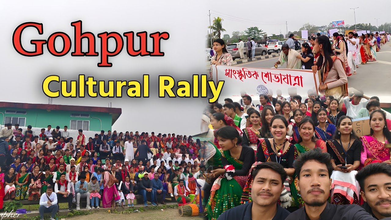Gohpur Chaiduar College Cultural Rally 2025🔥😱💥||#gohpur #chaiduarcollege