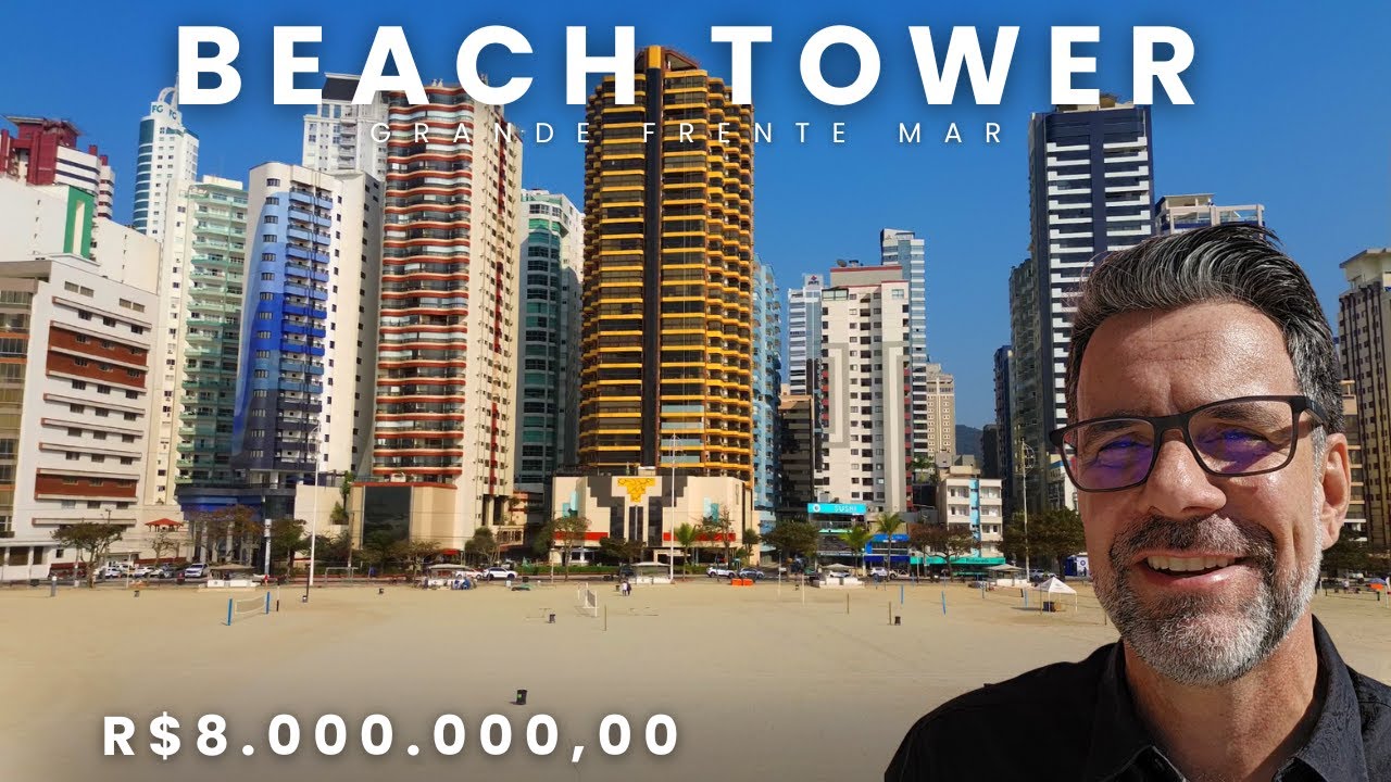Beach Tower, um grande cl&aacute;ssico frente mar