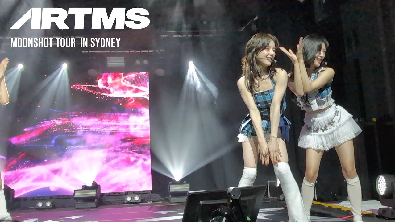 ARTMS (아르테미스) - Stylish - LOONA cover - 4K - Moonshot World Tour - Sydney 2024