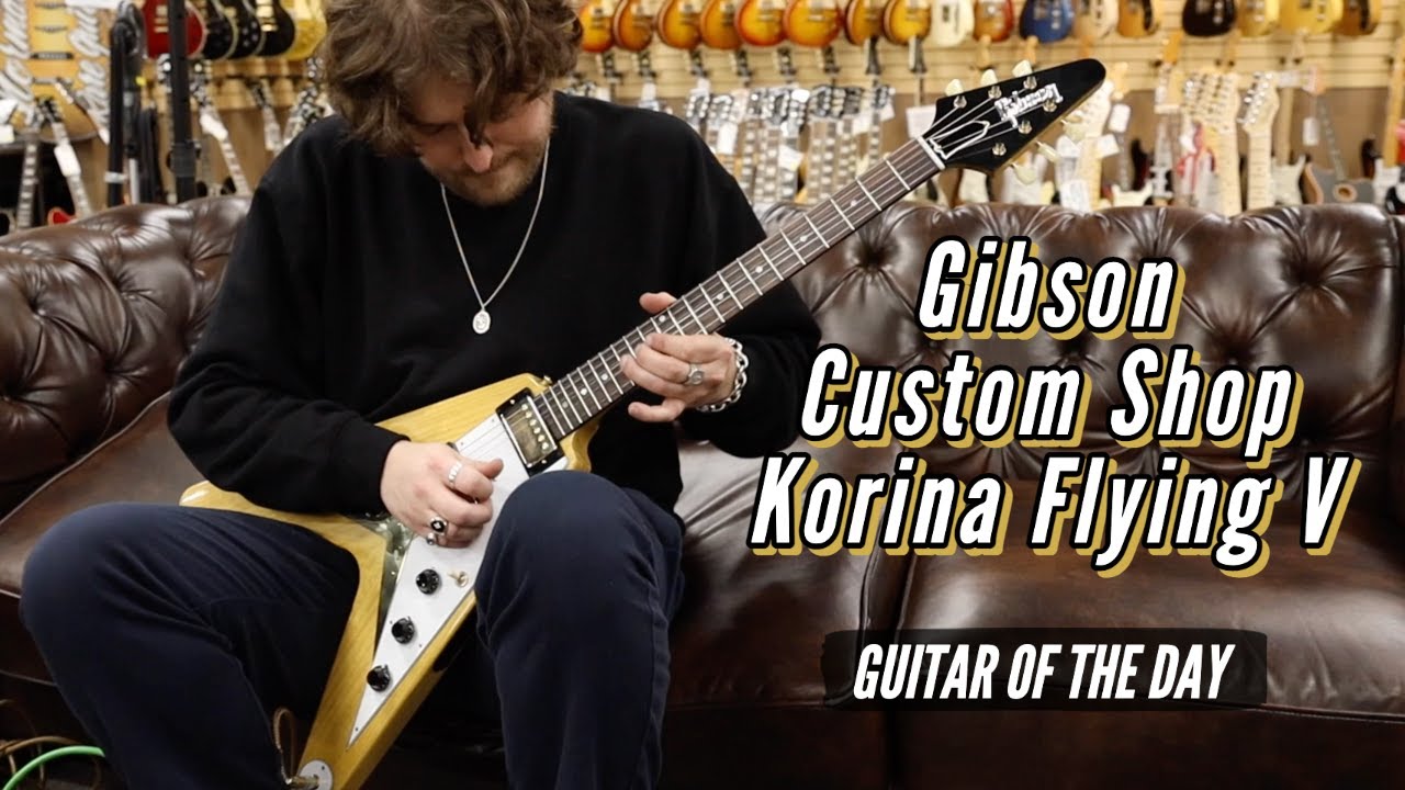 Gibson Custom Shop Korina Flying V | Guitar of the Day