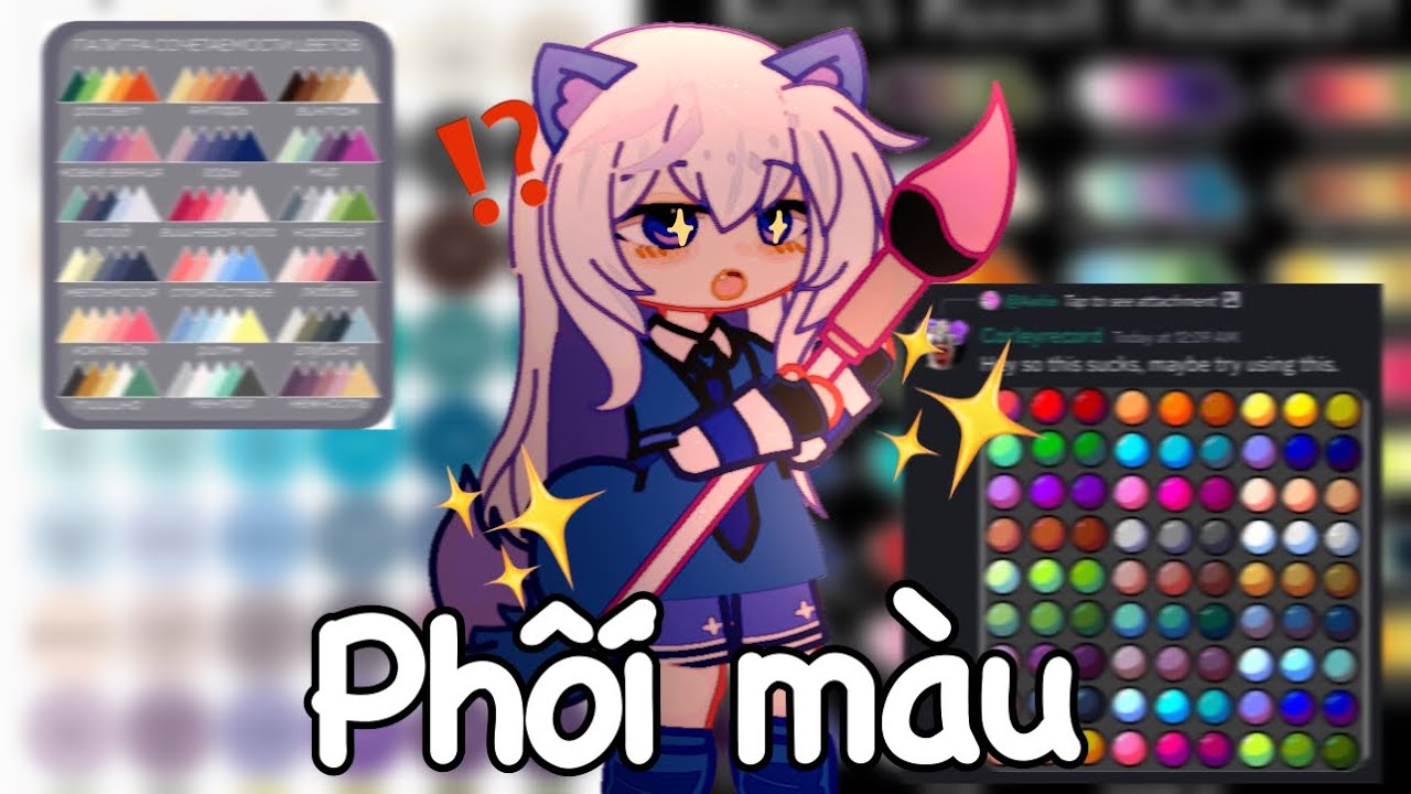 ⭐️Phối màu💥//gacha club// có thể áp dụng vào nhiều trường hợp// bản lồng tiếng #3//edit:Cáo