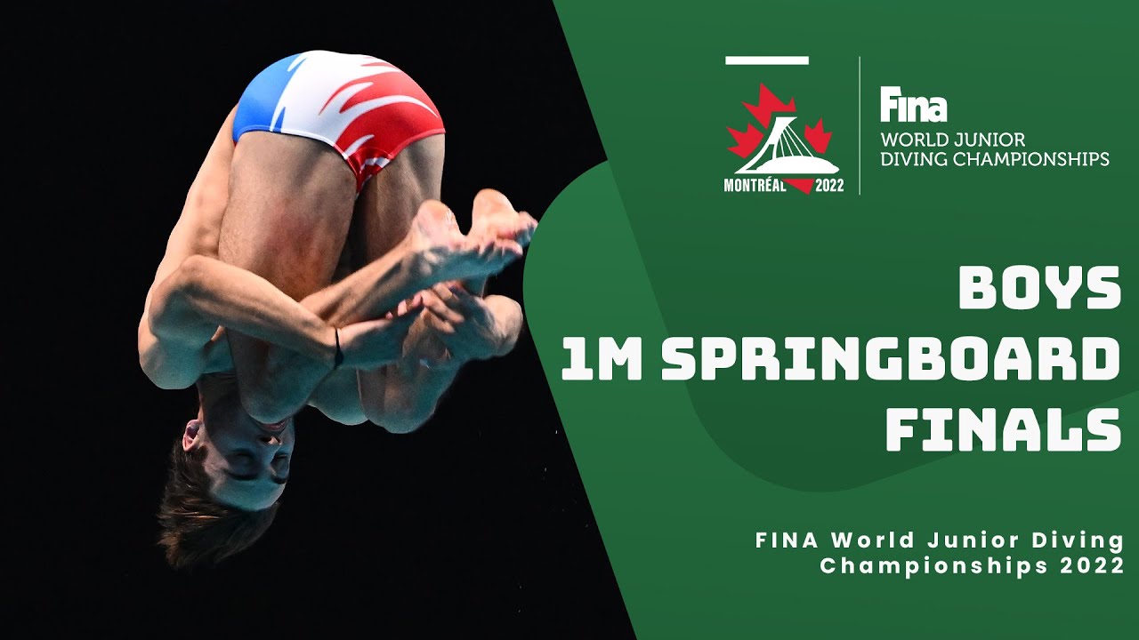 LIVE Finals: Boys 16-18 | 1m Springboard Diving | World Junior Champs 2022