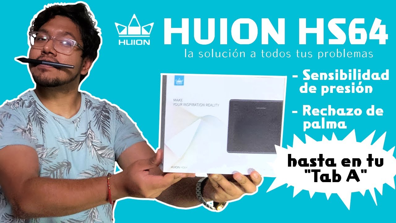 Review : Huion HS64 - Dibuja como un Pro en tu Android y PC - Tutorial