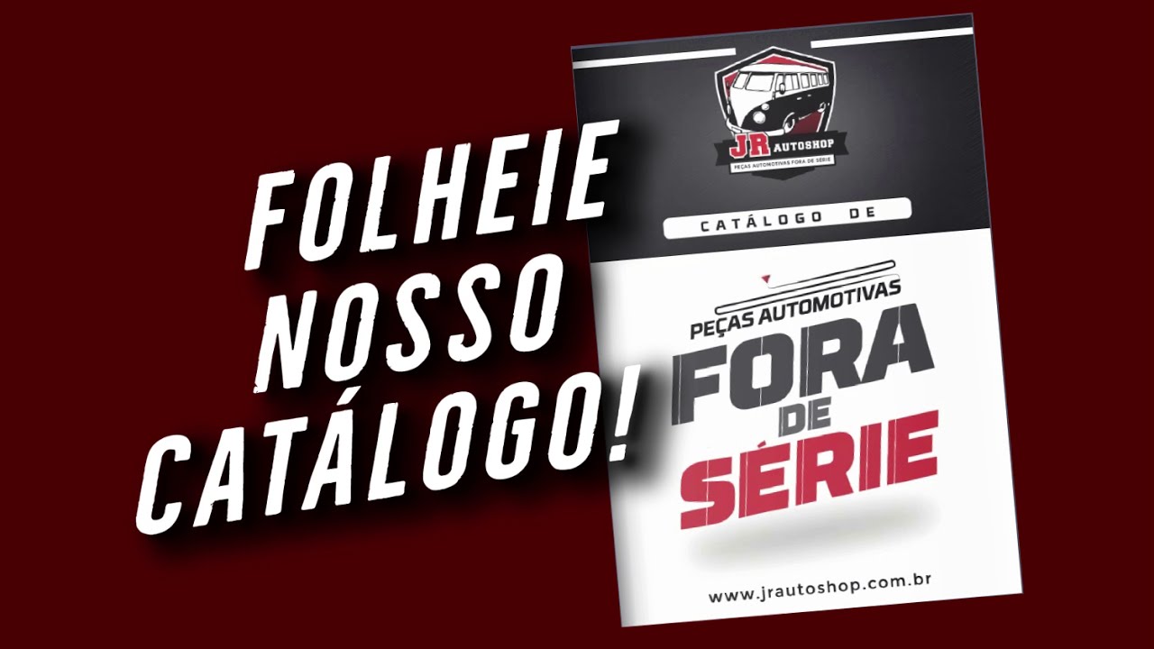 CAT&Aacute;LOGO PE&Ccedil;AS AUTOMOTIVAS FORA DE S&Eacute;RIE PARA CARROS ANTIGOS | JR Autoshop