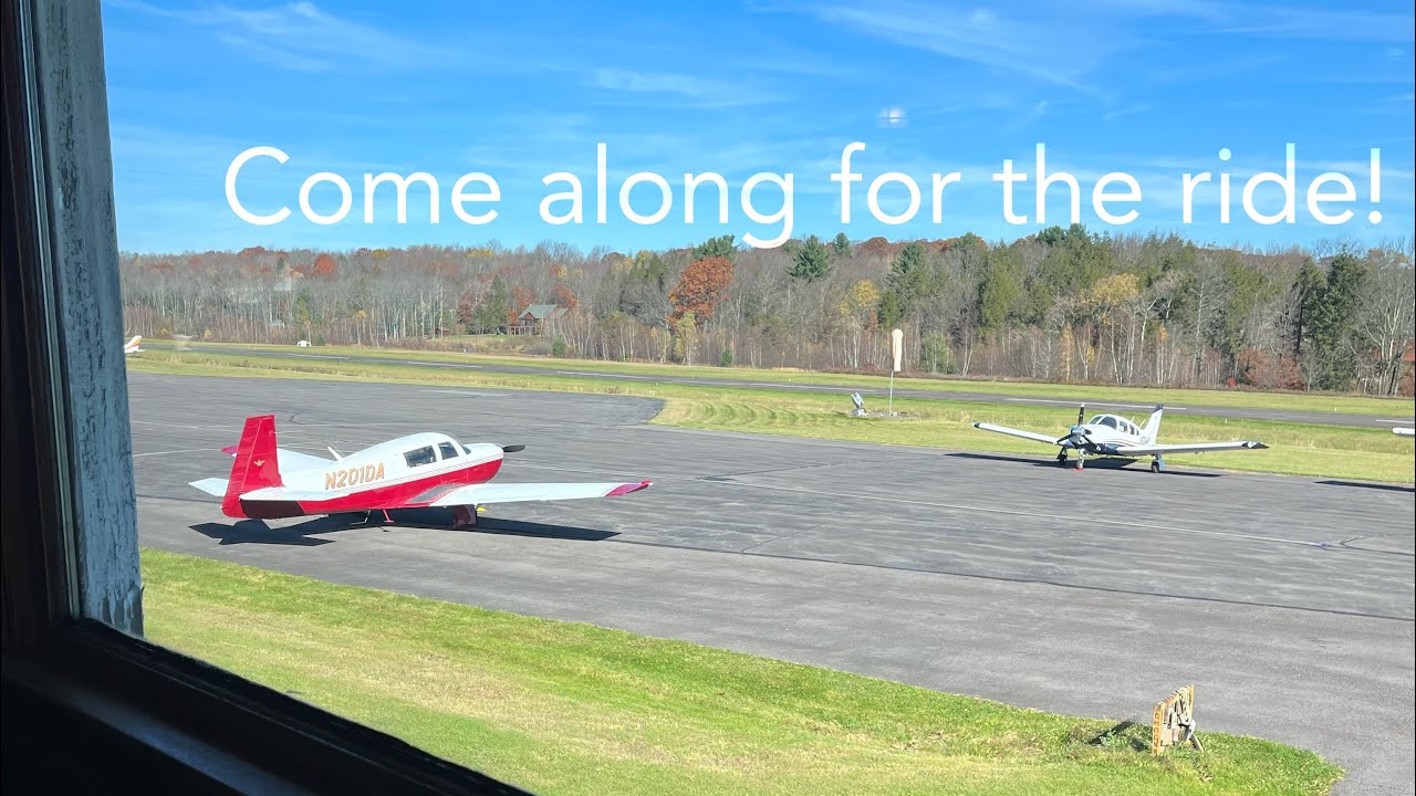 Departing Waterbury-Oxford Airport | Mooney M20J | ATC Audio