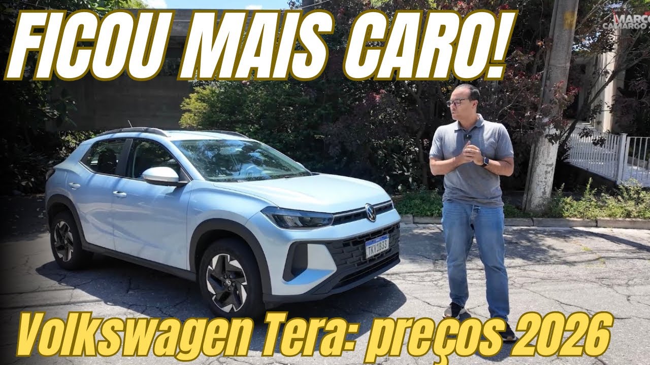 MAIS CARO! Veja análise do Tera 1.0 TSI manual e novos preços 2026 