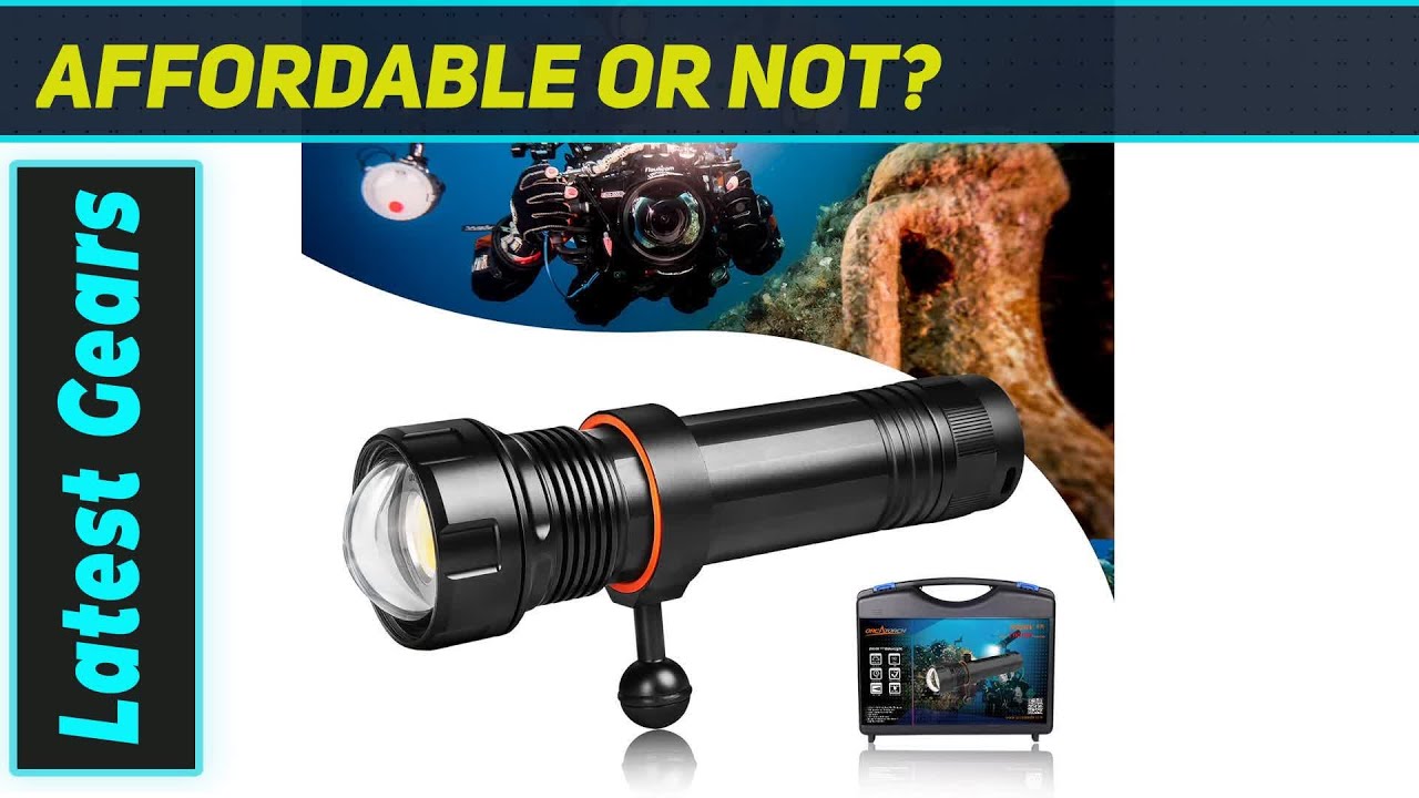 Orcatorch D950V 2.0: Ultimate Dive Light? Underwater Test!