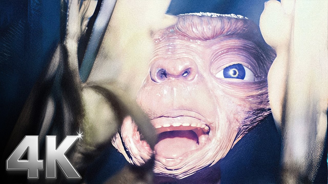 Elliott’s Terrifying First Encounter | E.T. the Extra-Terrestrial | CLIP 💥 4K