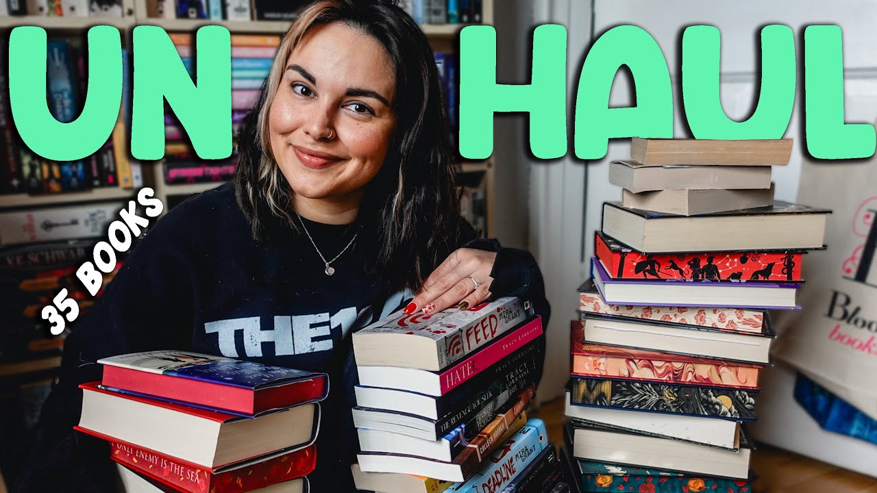Spring Cleaning My Shelves with a 35 Book Unhaul 🌷 2025