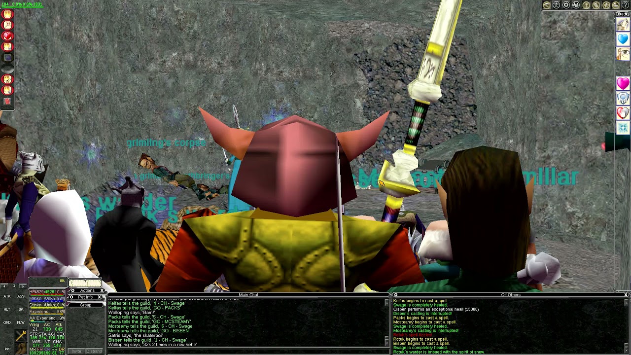 EverQuest - The Al'Kabor Project - 915 - Guildraid in Acrylia Caverns