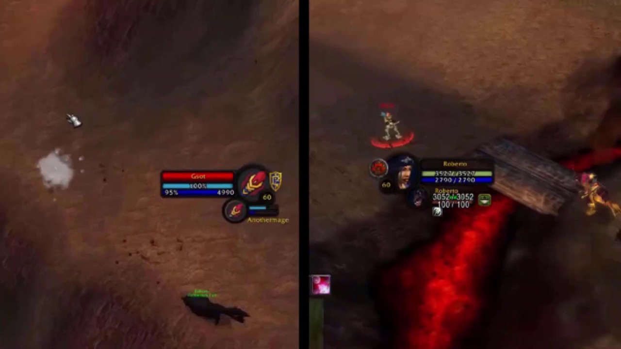 Roberto vs Mage - Classic WoW Hunter PvP