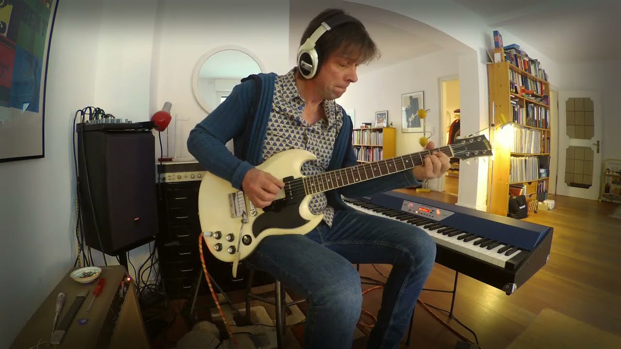 1966 Gibson SG Special. polaris white - some smooth jazz with a R&R-Guitar.... :-)