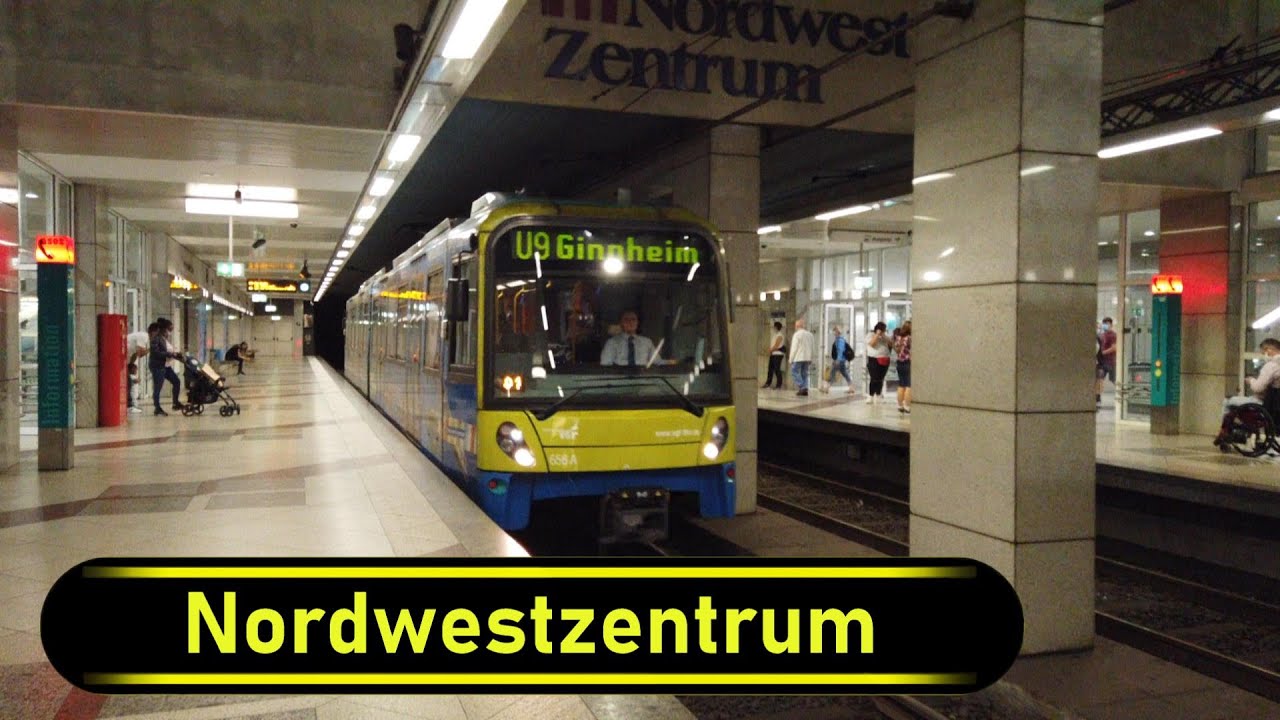 U-Bahn Station Nordwestzentrum - Frankfurt 🇩🇪 - Walkthrough 🚶