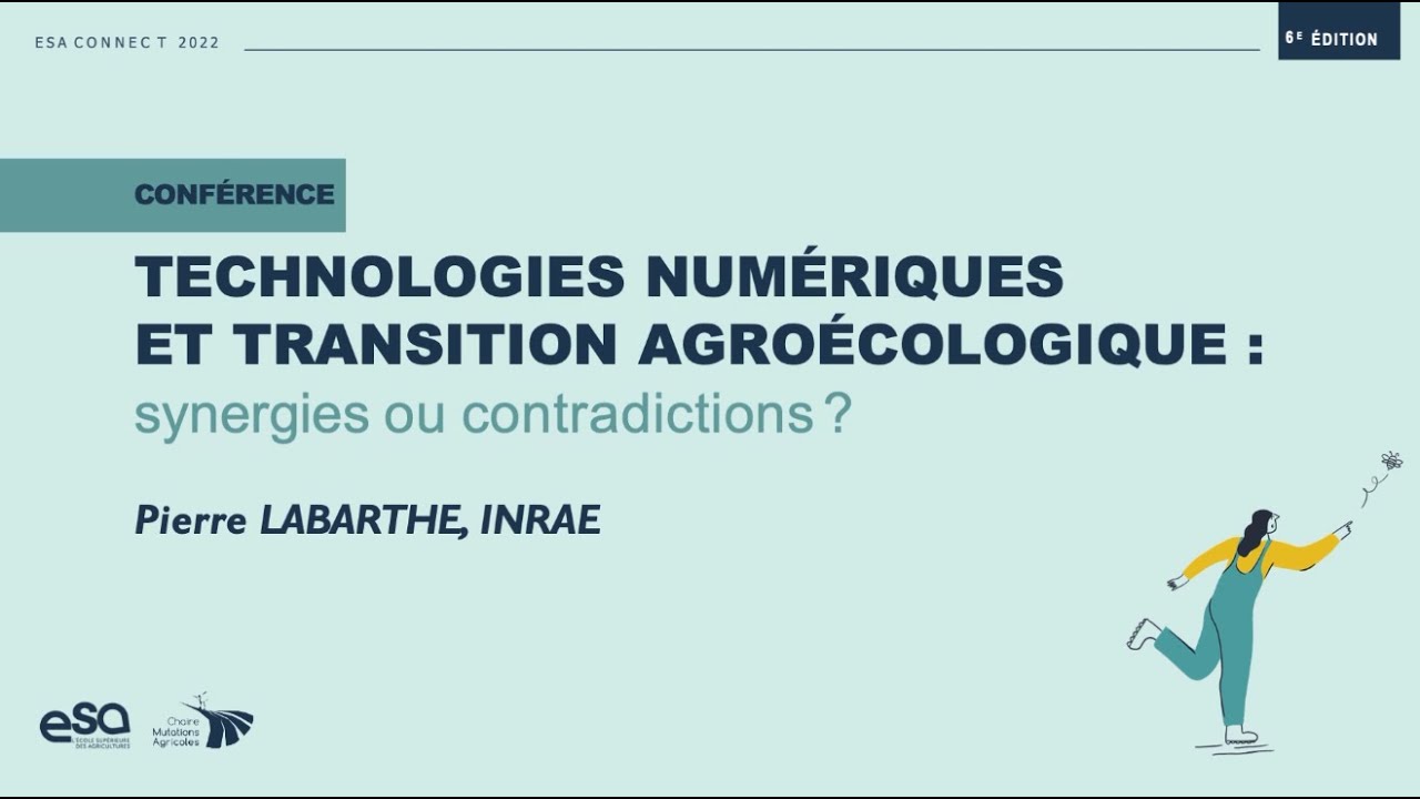 #Esaconnect 2022 | Technologies numériques et transition agroécologique