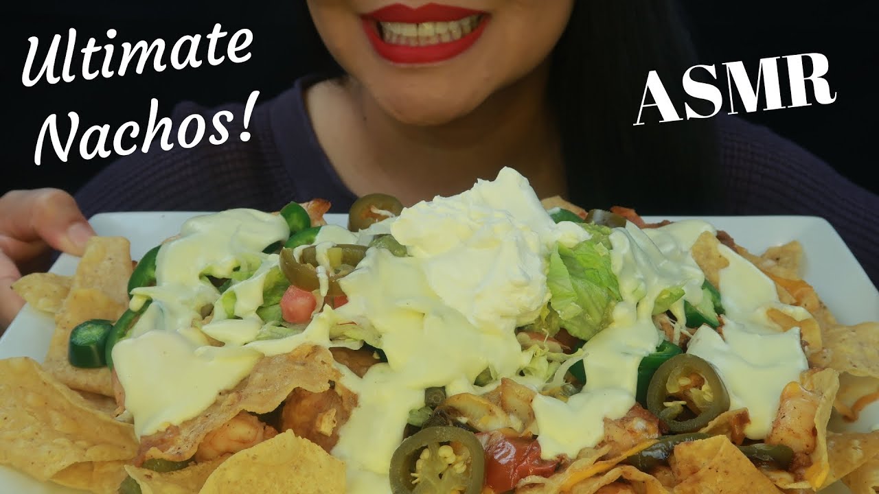 ASMR ~ Ultimate Nachos ~ Crunchy Eating Sounds